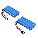 Contixo 2 x 7.4V 3000mAh Large Rechargeable 15C Li-Ion Battery RC Racing Boat T2 (2 Pack)