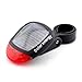 IDS Solar Powered Bike Bicycle Rear Back Safety Light 3 Function LED Tail Lamp Red