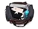 Canvas Duffel Bag, Aidonger Vintage Canvas Weekender Bag Travel Bag Sports Duffel with Shoulder Strap (Black-21)