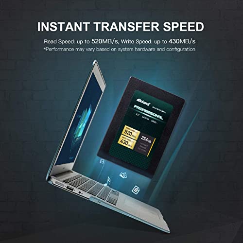 INLAND Professional 3 Pack 256GB SSD SATA III 6Gb/s 2.5