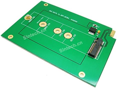 Sintech M.2 NGFF SATA SSD Card,for Upgrade WD Blue UltraSlim SATA 3 HDD WD5000MPCK SFF-8784