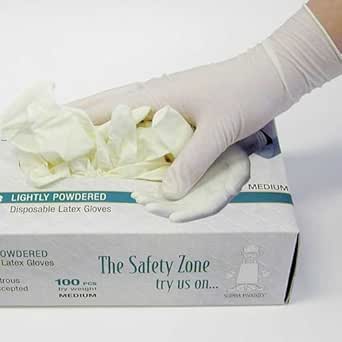 Seidman Associates GRDR-XL-1-T Disposable Latex Gloves XL