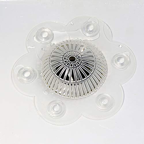 image for Ostrichy Hair Catcher Shower Drain, Plastic Hair Drain Catcher, Soft S