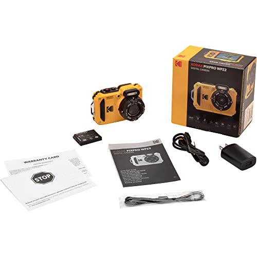 Kodak PIXPRO WPZ2 Rugged Waterproof Shockproof Digital Camera 16MP 4X