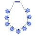 Frozen Snowflake Light-up Necklace Blue