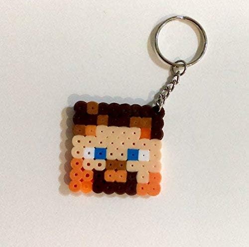 Handmade 8-Bit Video Game Inspired Key Chains