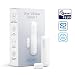 Aeotec Door/Window Sensor 7, Z-Wave Plus S2 Smart Start, 3-in-1 with Dry Contact & Tilt sensors, 3 Year Battery Life, White