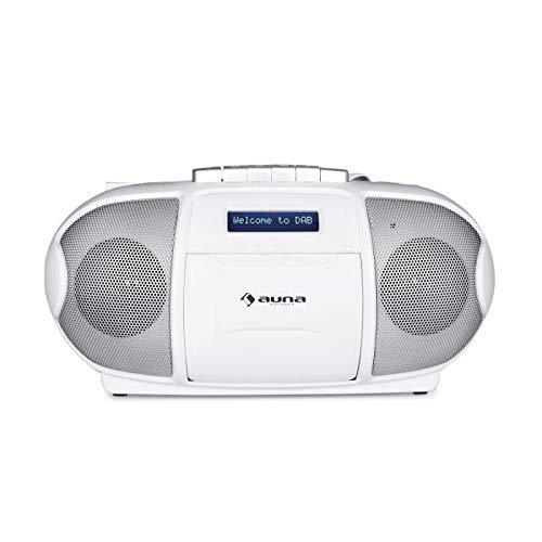AUNA BeeBerry DAB - Move Line , Radio Boombox , Stereo Portatile HiFi , Display LCD , Radio DAB+ , FM , Antenna…
