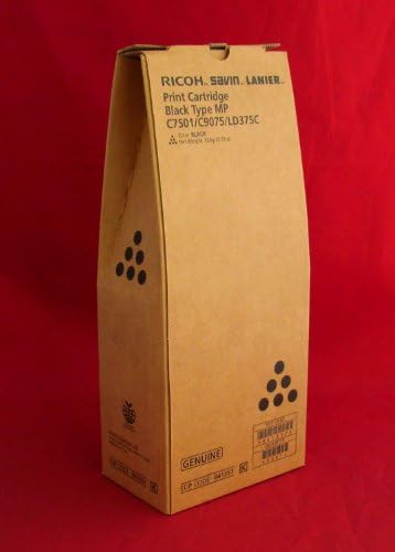 Genuine Ricoh Savin Lanier MPC7501 Black Toner