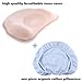 Health Nursing Memory Foam Pillow Premium Soft Positioner Toddler Blue Pillow Breathable Organic Cotton Shell, Natural and Breathable Strong, a Good sleeping Assistant for Baby!