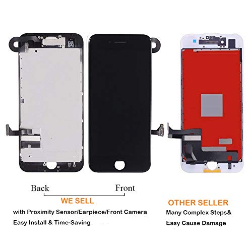 image for Operkey for iPhone 7 Plus Screen Replacement Kit Black 5.5
