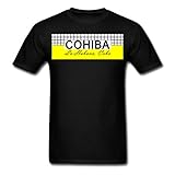 SuperTTS Fashion Cohiba Cigars for Men's black T-Shirts