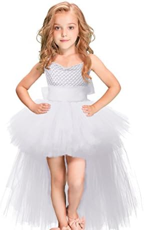 Tao-Ge Christmas Tutu Dress for Girls Tulle Dresses Fairy Princess Dress for Kids Toddler Little Girl Birthday Party Outfit
