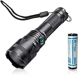 Zoomable LED Flashlight Rechargeable - Lumintop
