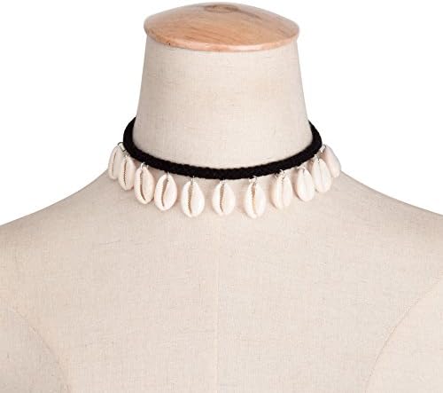 gnrjgs Summer Beach Shell Conch Jewelry Handmade Sea Shell Necklace Choker Anklet Bracelet Bohemian Beach Chain