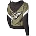 The Legend of Zelda Jacket Link Cosplay Costume Sweatshirt Hyrule Seal Hoodie