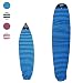 Ho Stevie! Surfboard Sock Cover - Light Protective Bag for Your Surf Board [Choose Size and Color] (Blue and Gray, 9'6")