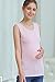 Smallshow Women's Sleeveless Maternity Nursing Tank Tops Breastfeeding Clothes