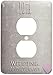 3dRose LLC lsp_154441_6 Tenth Wedding Anniversary Gift Tin Celebrating 10 Years Together Tenth Anniversaries Ten Years 2 Plug Outlet Cover