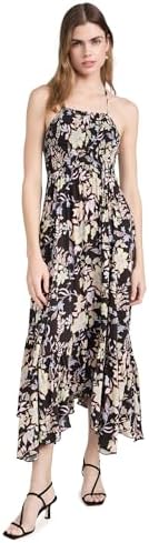 free people anita cotton printed maxi dress Free People Anita Printed Maxi Dress Size Small 100% Cotton Ruffle Sleeveless