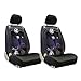 U.A.A. Inc. 5pc Nightmare Before Christmas Jack Skellington Steering Wheel Cover & Seat Covers Set New