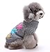 Medium Dog Argyle Sweater Cute Winter Pets Clothes