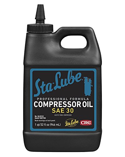 Sta-Lube SL22131 Compressor Oil SAE 30 - Quart Bottle 32. Fluid_Ounces