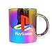JUST FUNKY Official PlayStation Coffee Mug, Electroplated Finish,16 oz - Official Licensed Product