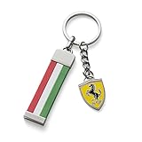 Ferrari Italian Flag Keychain