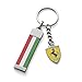 Ferrari Italian Flag Keychain