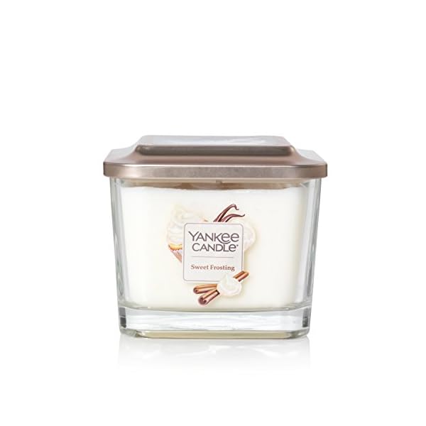 Yankee Candle Elevation Collection with Platform Lid Sweet Frosting