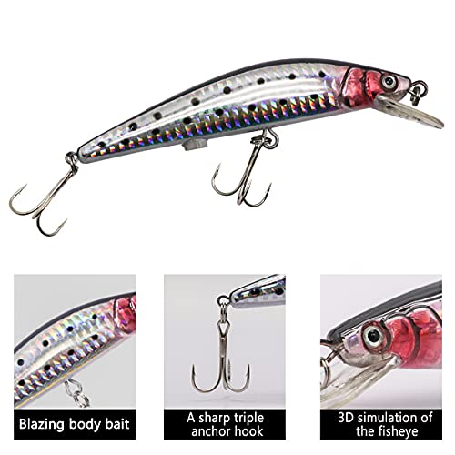 Fishing Lures for Bass Trout, Electric Simulation Fish Luminous