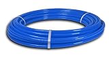Pexflow PFW-B1100 PEX Potable Water Tubing Non-Barrier Pipe, 1 Inch x 100 Feet, Blue