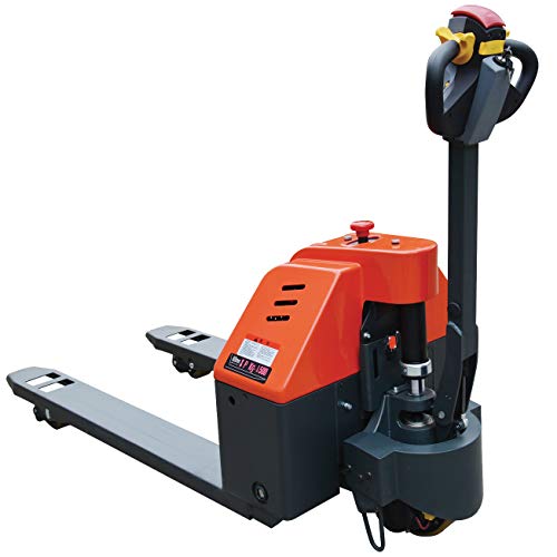 PEC Electric Pallet Jack Truck,Heavy Duty 3300Lb Capacity 64x27x46inch