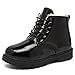 CIOR Boy's Girl's Waterproof Winter Warm Ankle Boots Zipper Cute Casual Shoes(Toddler/Little Kid)
