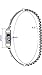 Moulin Women's Elegant Floral Stretch Silver Watch #18404.72874
