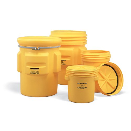 Compare price to plastic barrels with lids