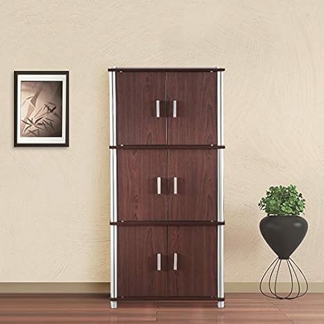 Hometown Jacob Engineered Wood Multipurpose Cabinet In Cherry