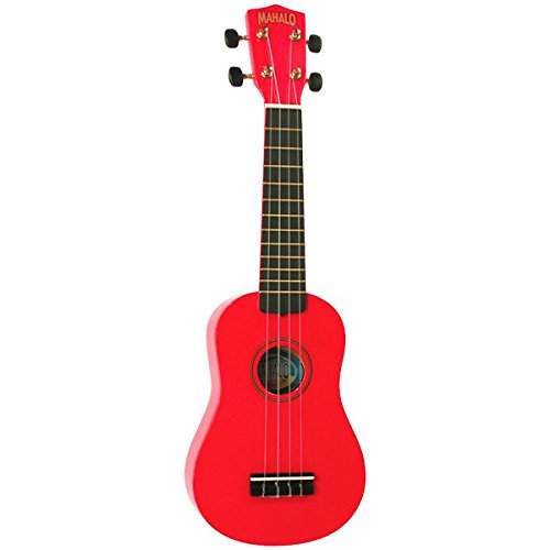 Hamano U-30RD Colorful Soprano Ukulele - Red