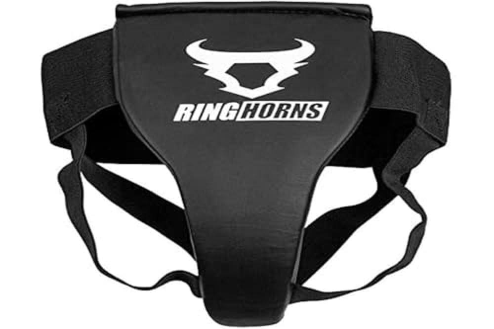 Ringhorns, Charger Groin Guard & Support, Women's, M, Black
