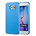 Technext020 Galaxy S6 Blue Silicone Case - Slim Fit Protective Back Cover
