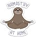 Sloth Sticker Decal Meditating Namaste at Home 4