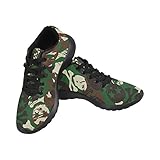 InterestPrint Women's Jogging Work Shoes Lightweight Sport Running Sneaker Flats