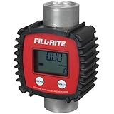 Fill-Rite FR1118A10 3-26 GPM In-line Digital Flow Meter, Aluminum