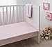 Cuddles & Cribs 2 Pack GOTS Certified Organic Cotton Fitted Crib Sheet - Pink, Butterfly