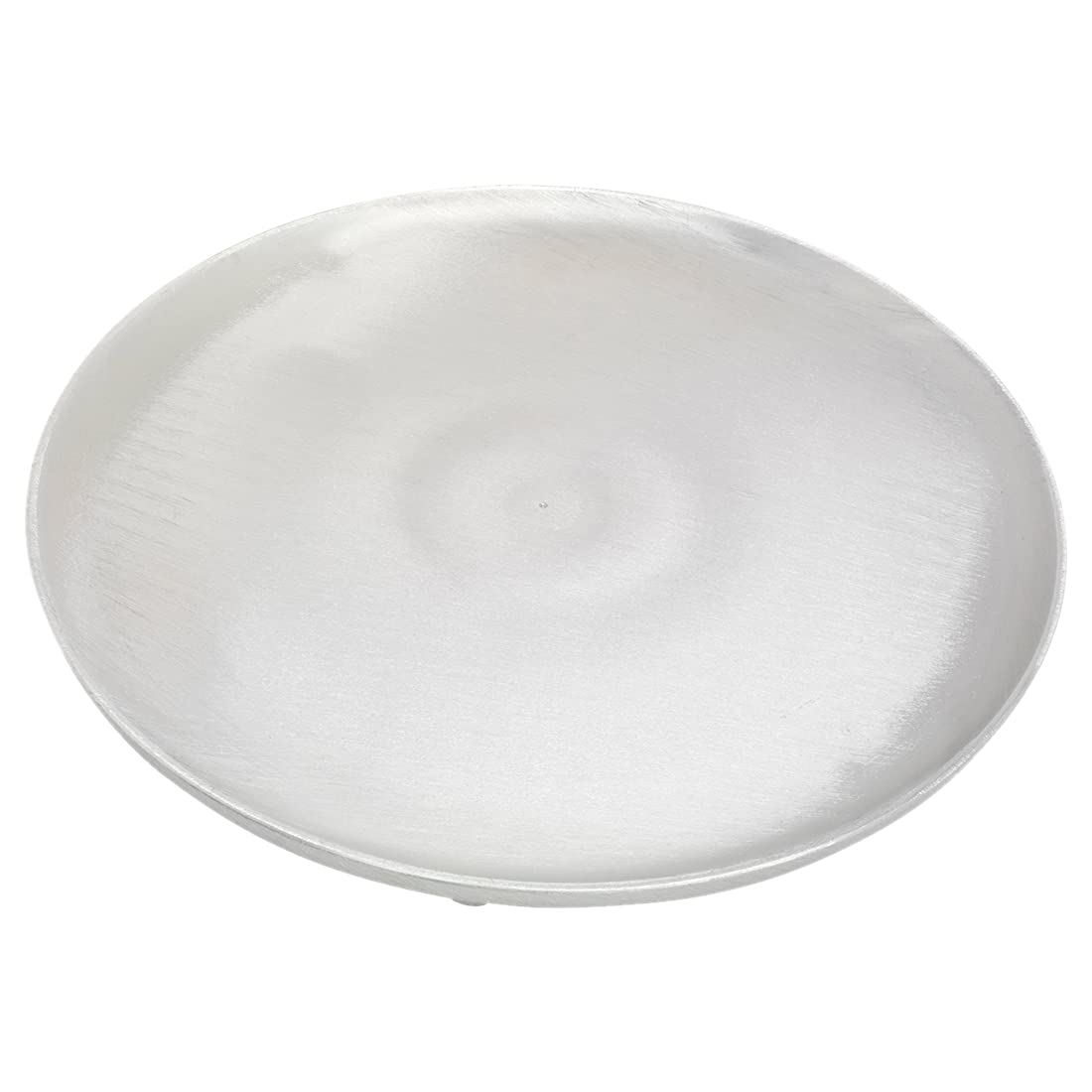NKlaus Aliminium Candle Plate round Ø21cm Jewellery Tray Coaster Deco Pillar Candles 10442