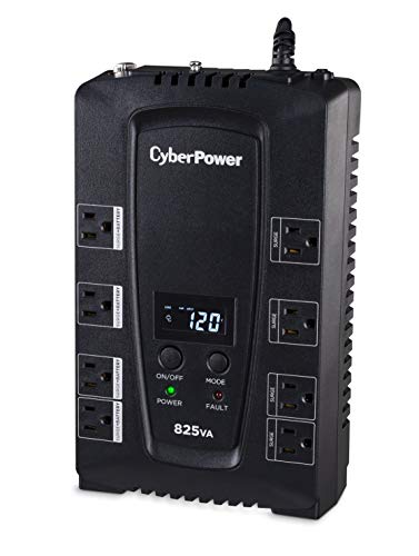 1 CyberPower+CP825LCD+Intelligent+Outlets+Compact