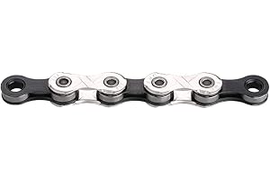KMC X11 11-Speed Chain| Mountain Bike/Road/Gravel | Compatible with All Major Brands | Missing Link Included | Nickel-Black