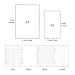 A5 Planner Inserts Filler Paper 6-Ring Lined Paper For Loose-Leaf Binders Journal Notebook Diary 80 Pages 8.27