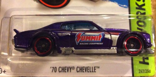 Hot Wheels 2014 HW Workshop '70 Chevy Chevelle Purple 243/250